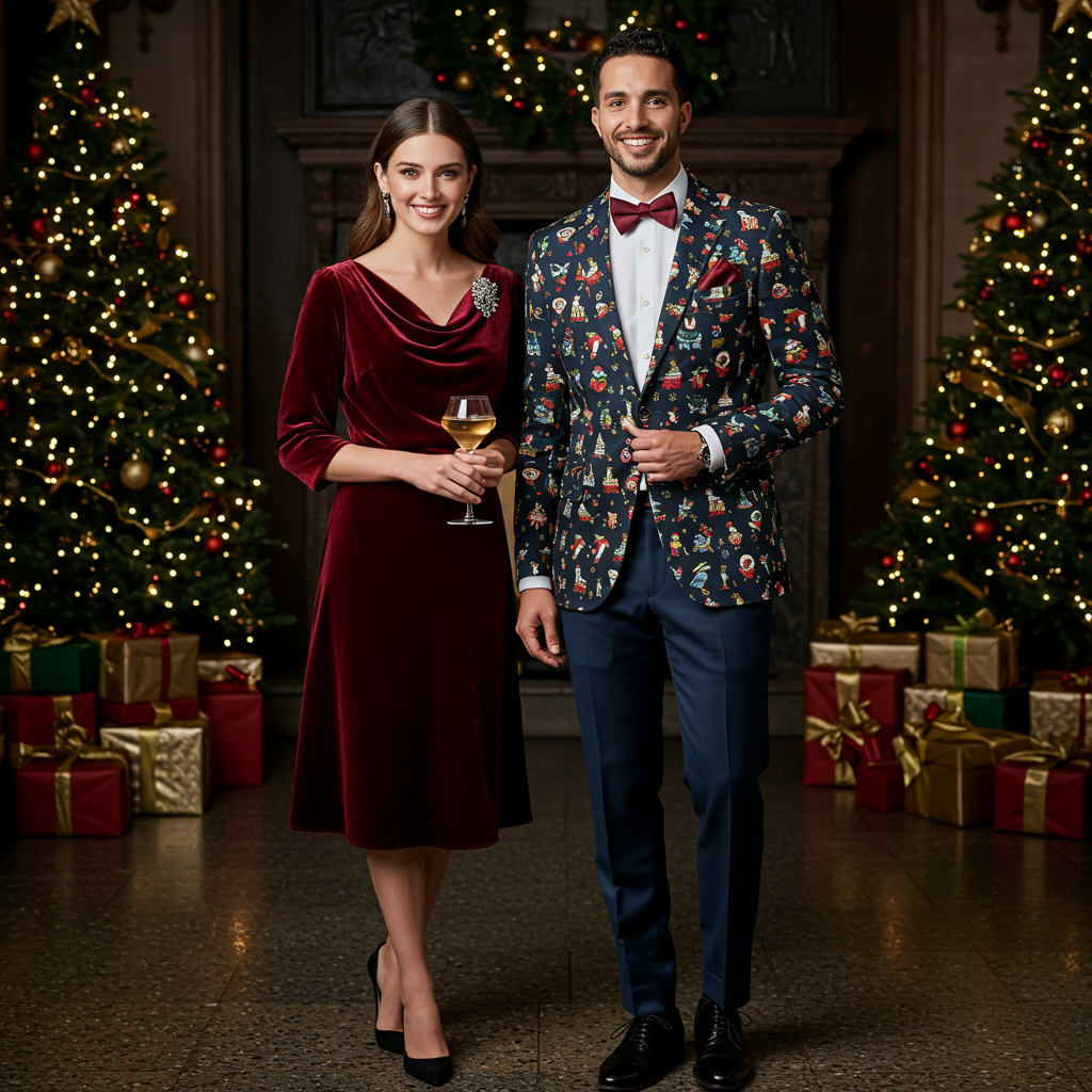 Elegant Holiday Cocktail Attire