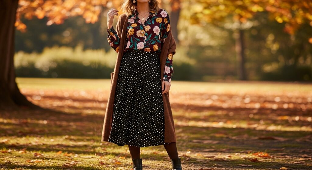 Fall Florals and Patterns