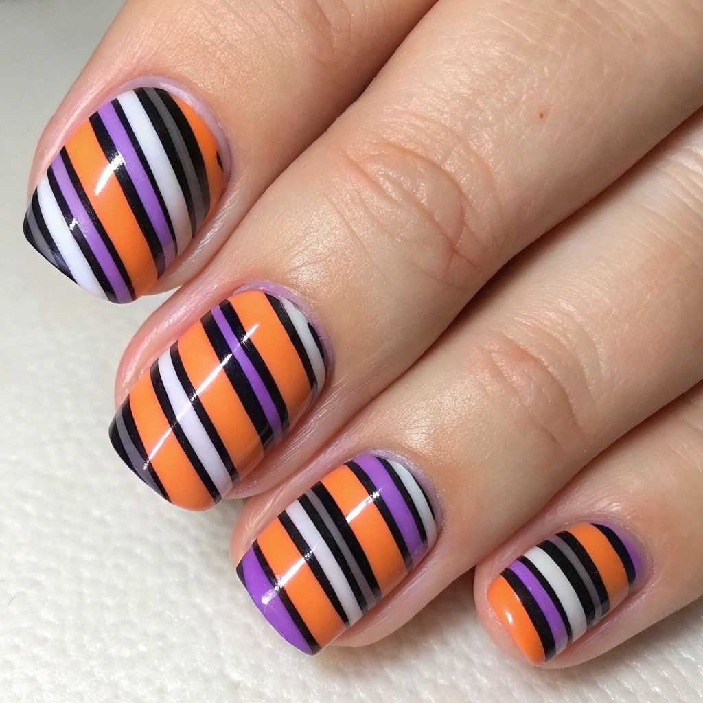 Halloween Candy Stripes