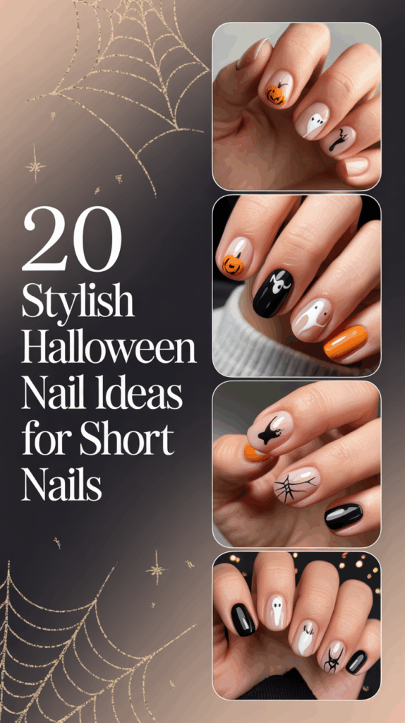 20 Stylish Halloween Nail Ideas for Short Nails You’ll Want to Copy Right Now