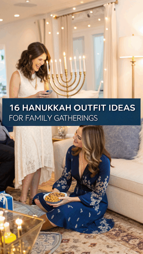 Modest Hanukkah Outfit Ideas for Family Gatherings