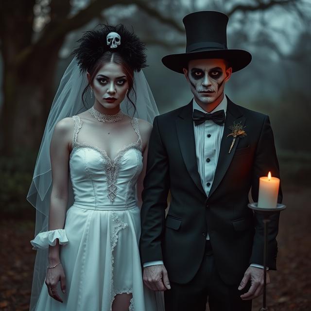 Haunted Bride & Groom