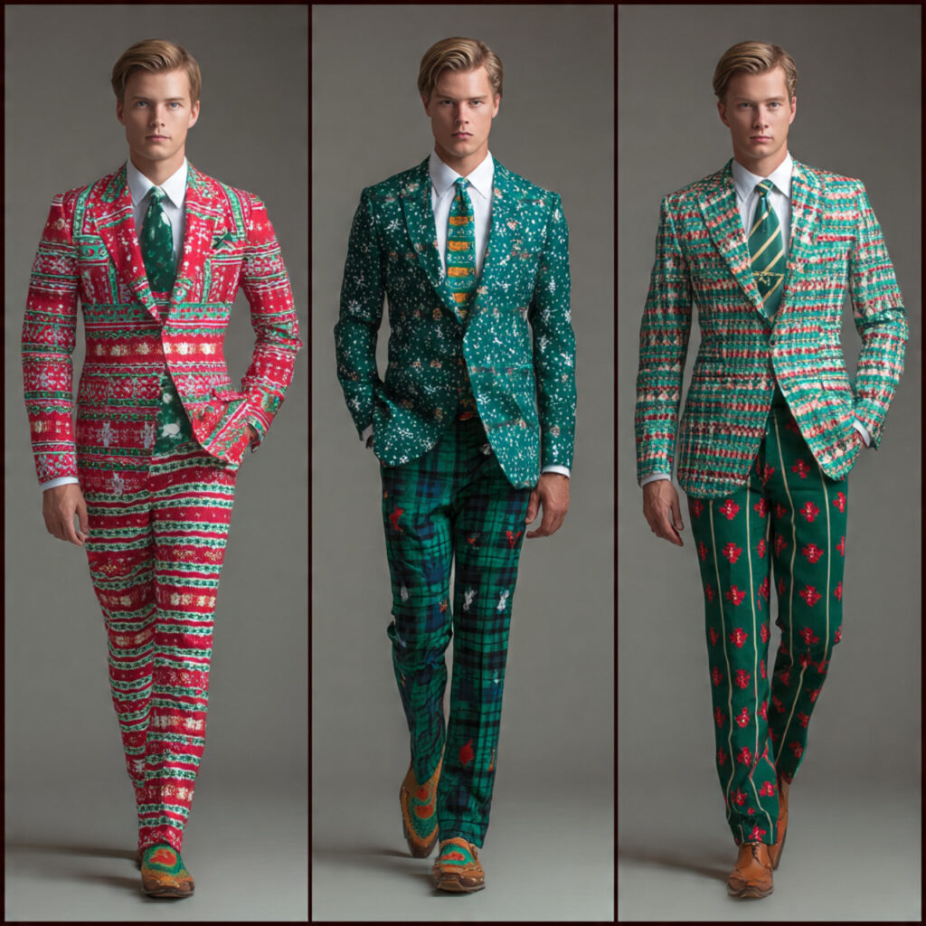 Matching Christmas Suits