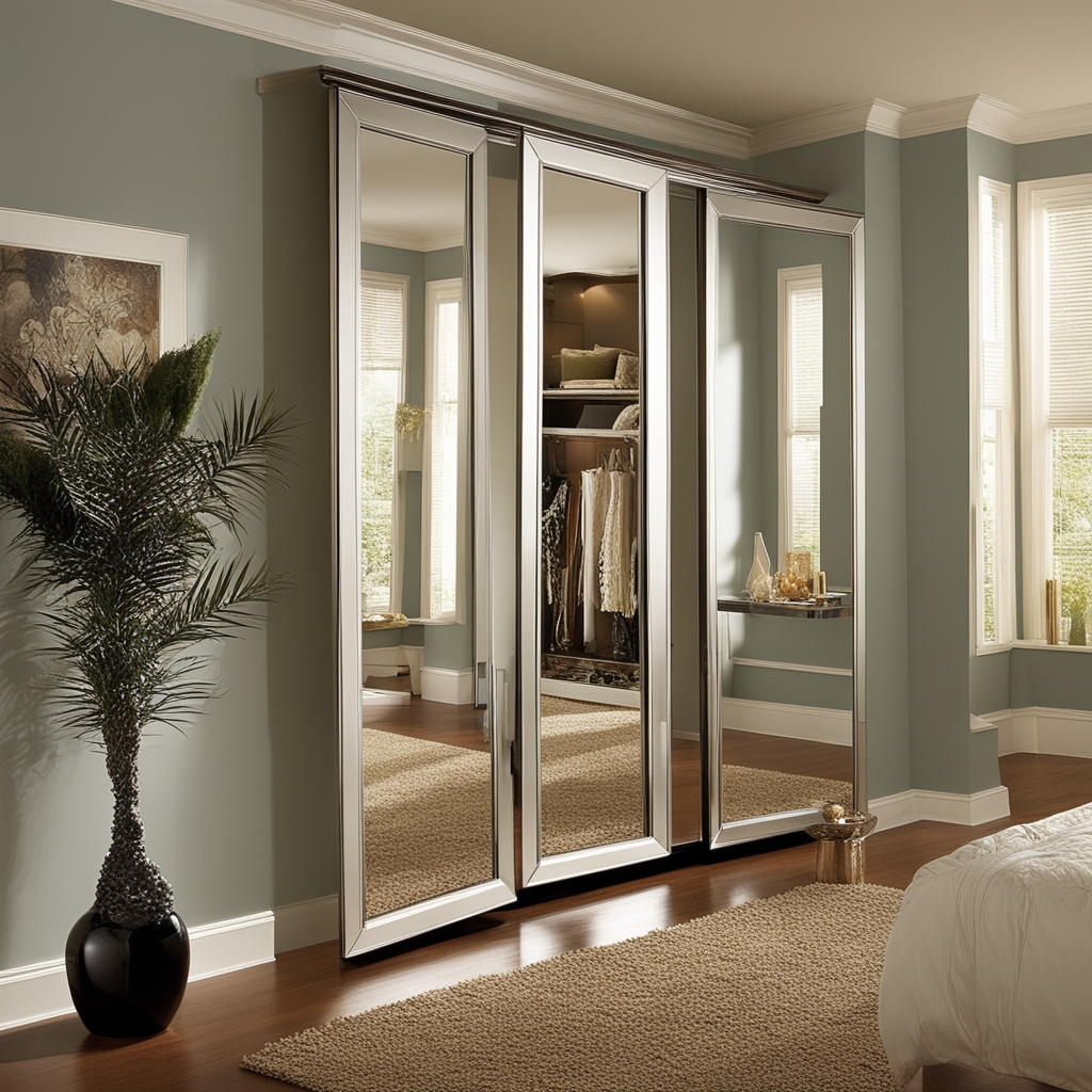 Mirrored Closet Doors
