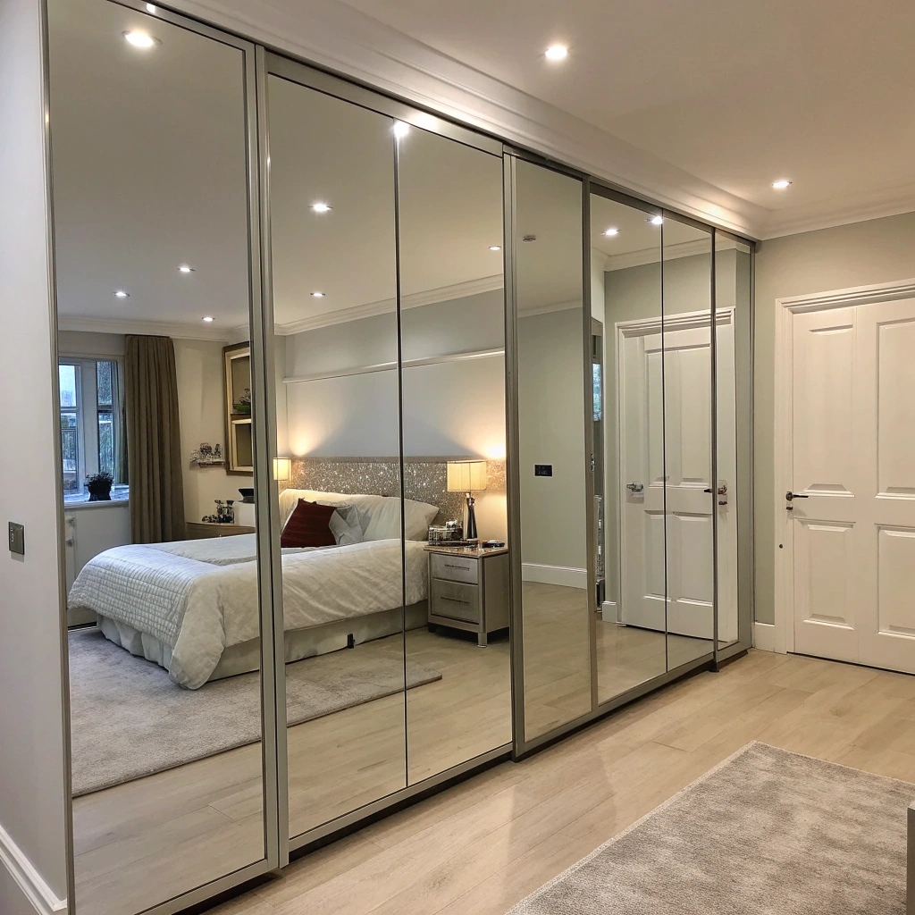 Mirrored Wall Panels