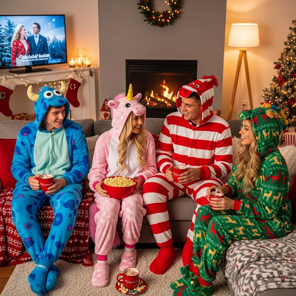 One-Piece Pajama Jumpsuits