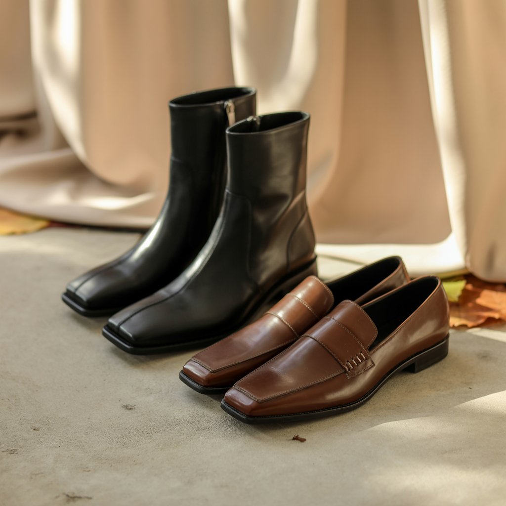 Sleek Boots and Loafers