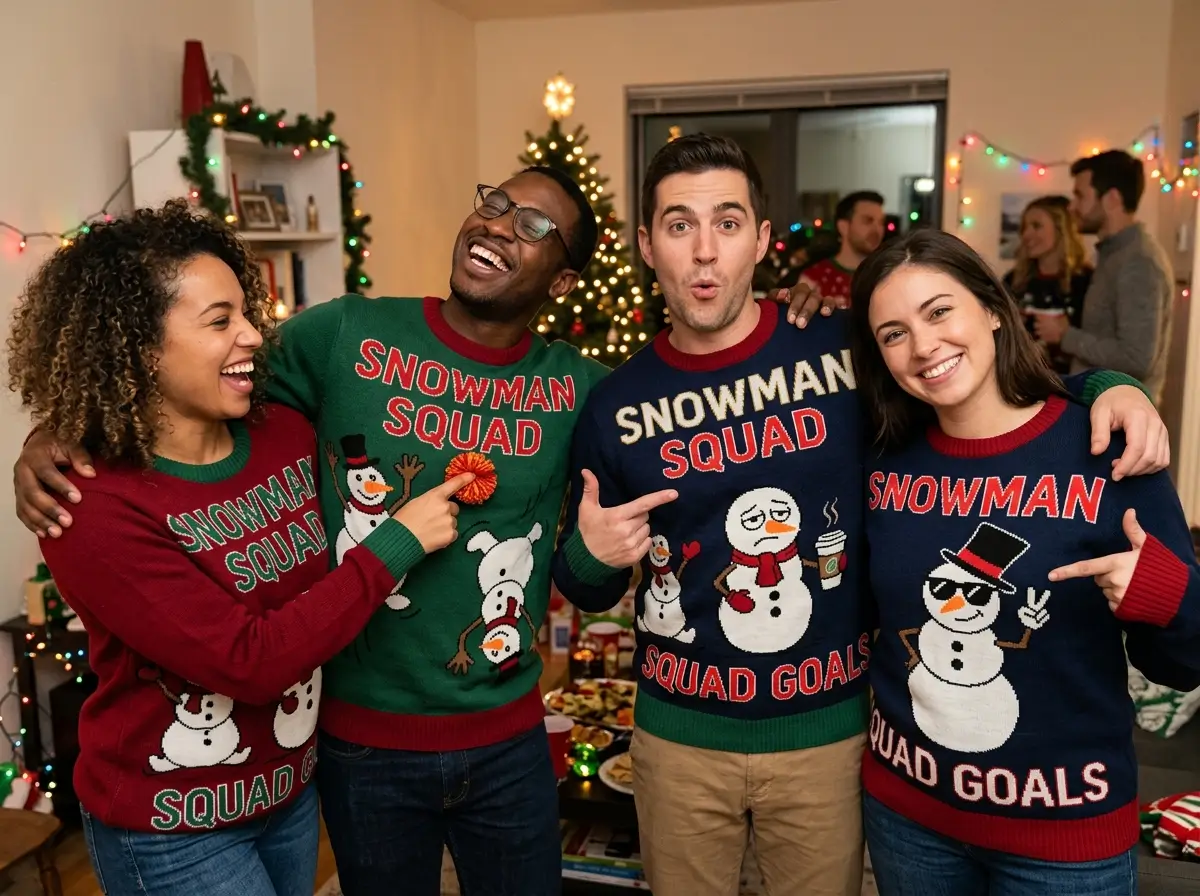 Snowman Squad Goals