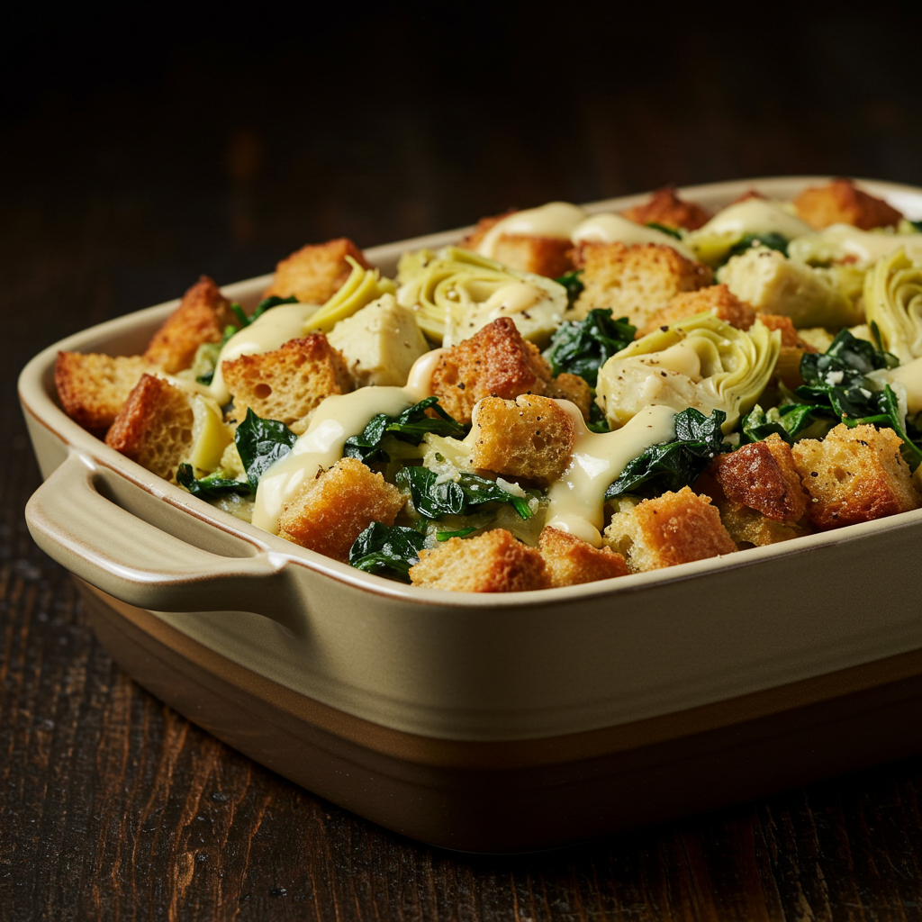 Spinach and Artichoke Stuffing