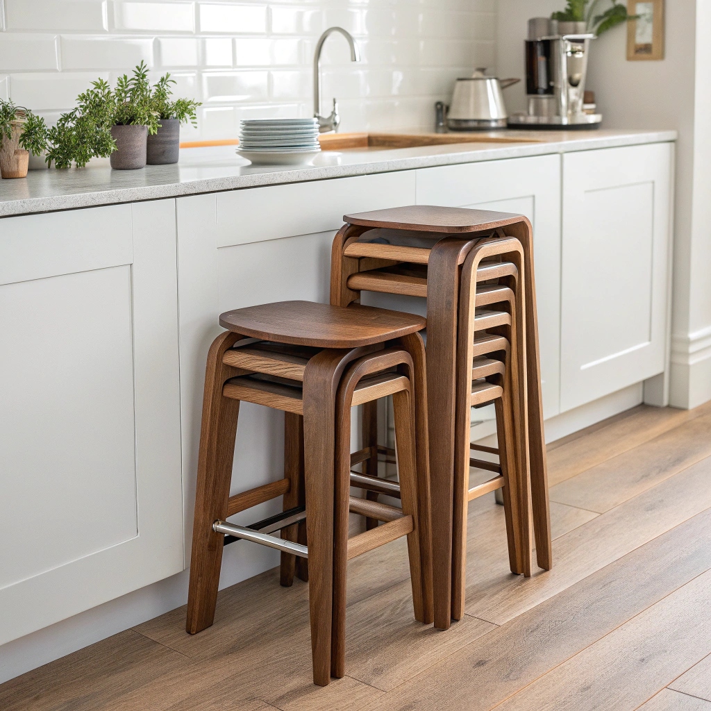 Stackable stools