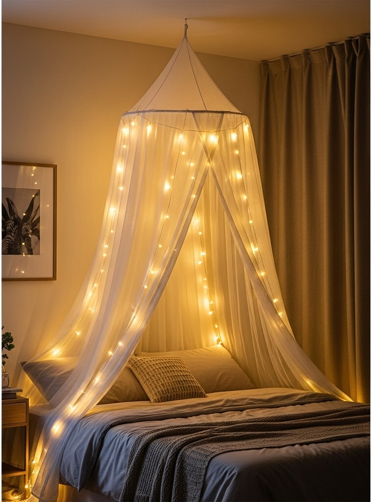 String Lights Canopy