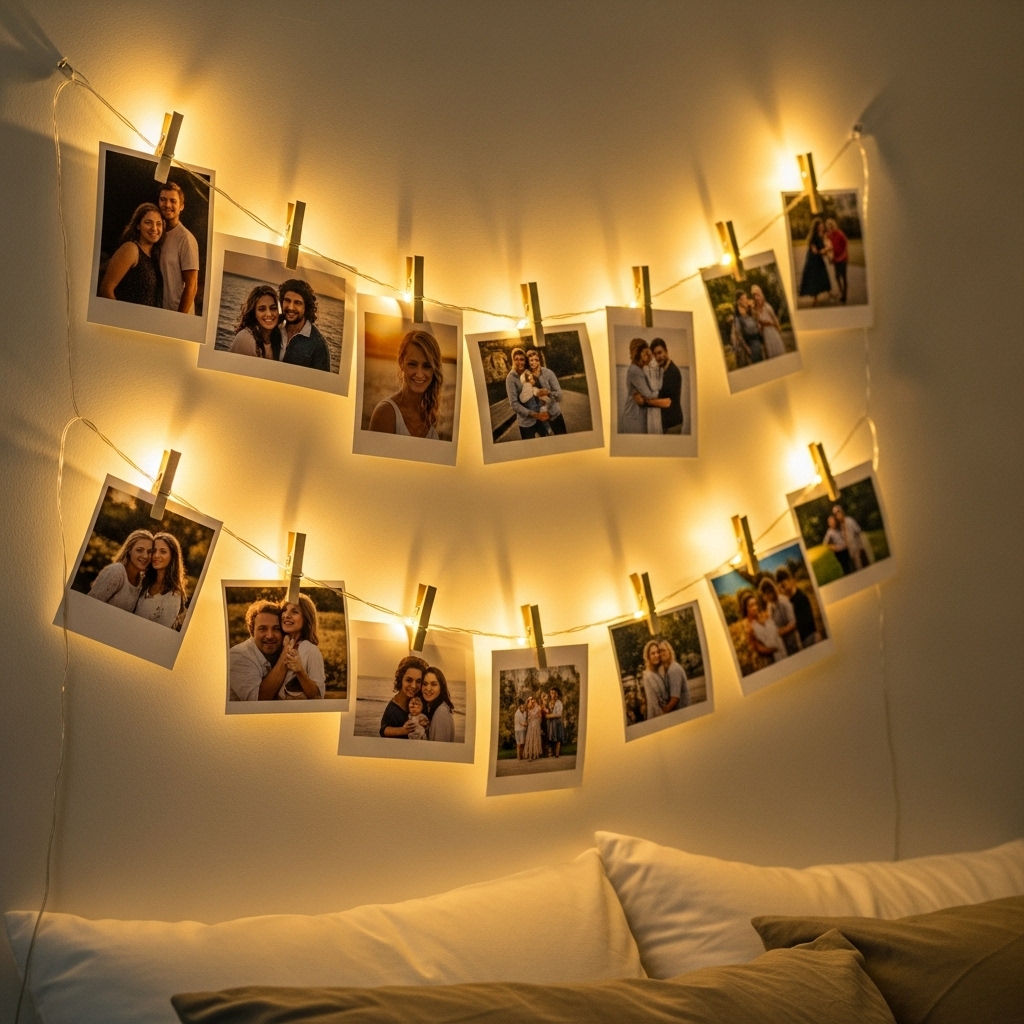 String Lights and Photos