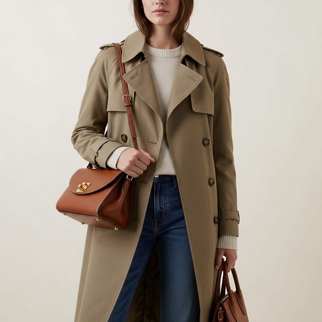 Structured Trench Coat