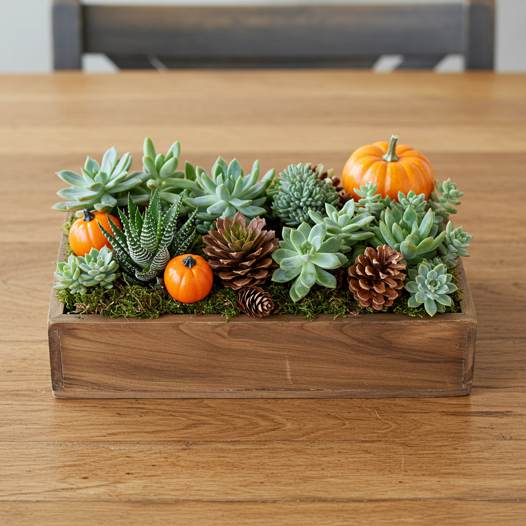 Succulent Arrangements in Recyclable Containers
