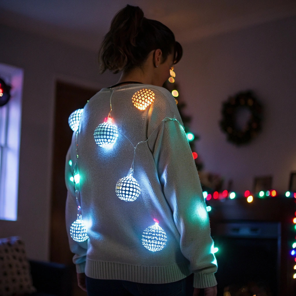 Sweaters with Light-Up Features