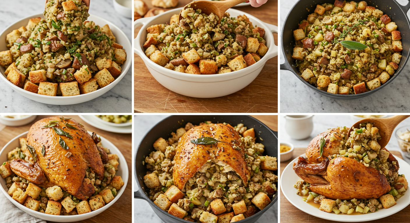 Thanksgiving Turkey Stuffing Recipe Ideas