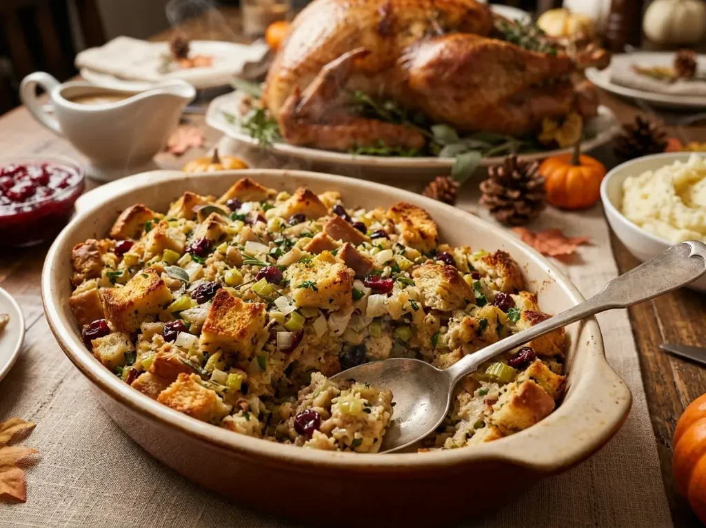 Thanksgiving turkey stuffing