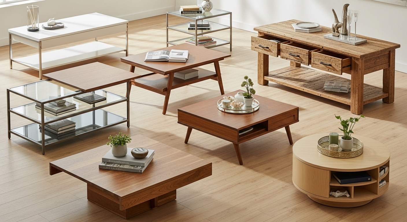 Coffee Tables with Storage Ideas for Every Budget