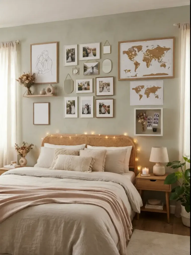 Unique Ways to Personalize Your Romantic Bedroom Wall Decor