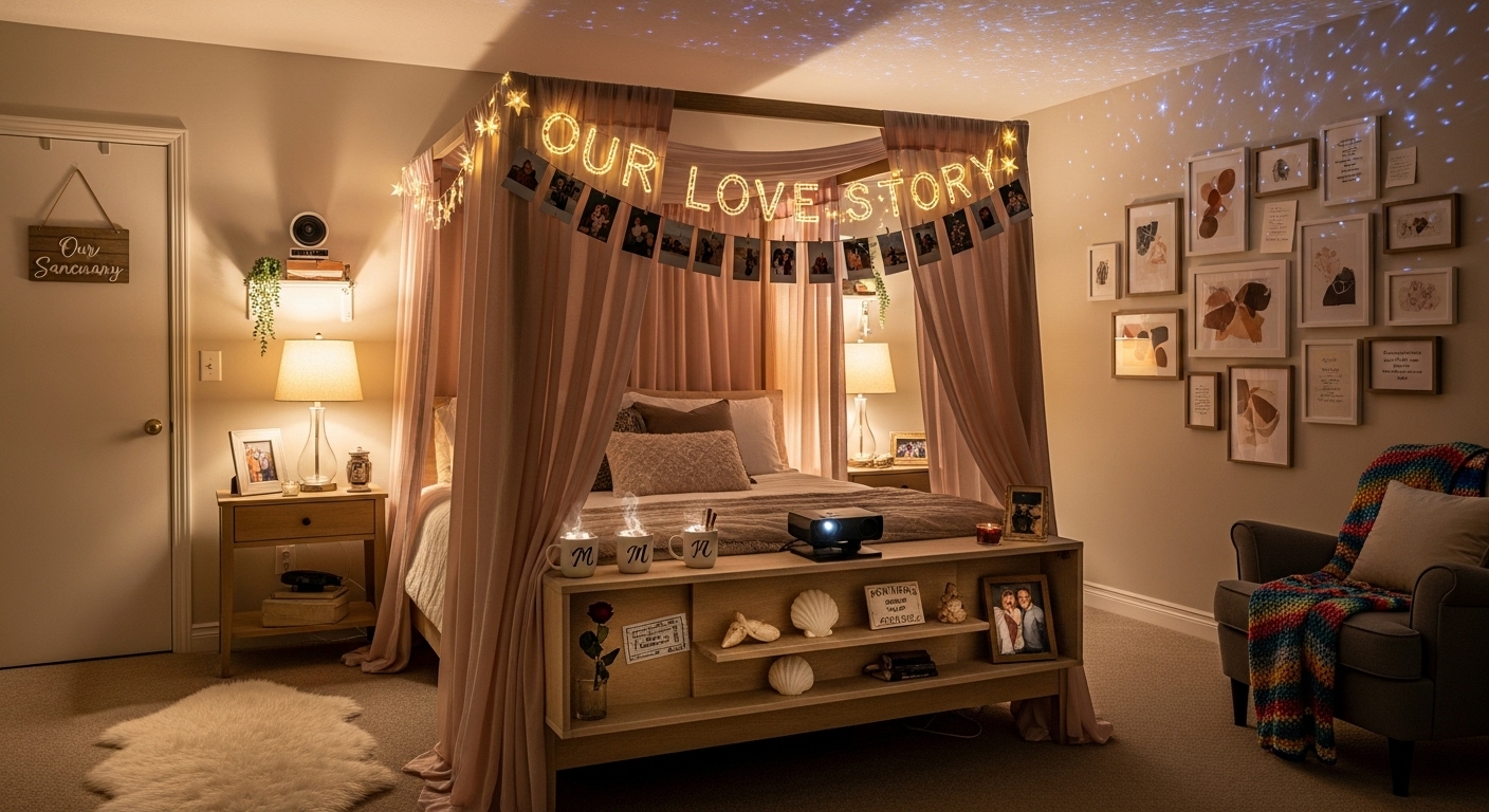 Unique Ways to Personalize Your Romantic Bedroom