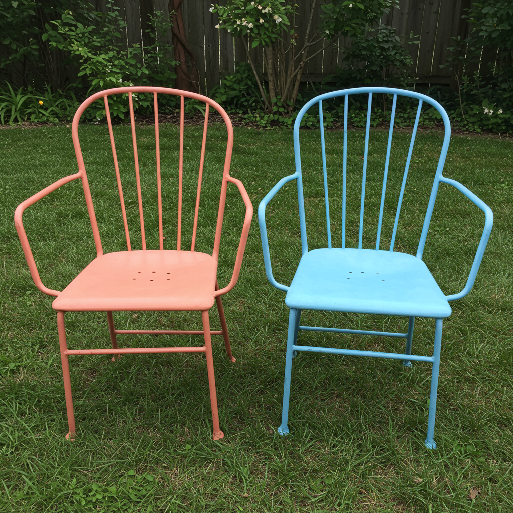 Vintage Metal Chairs