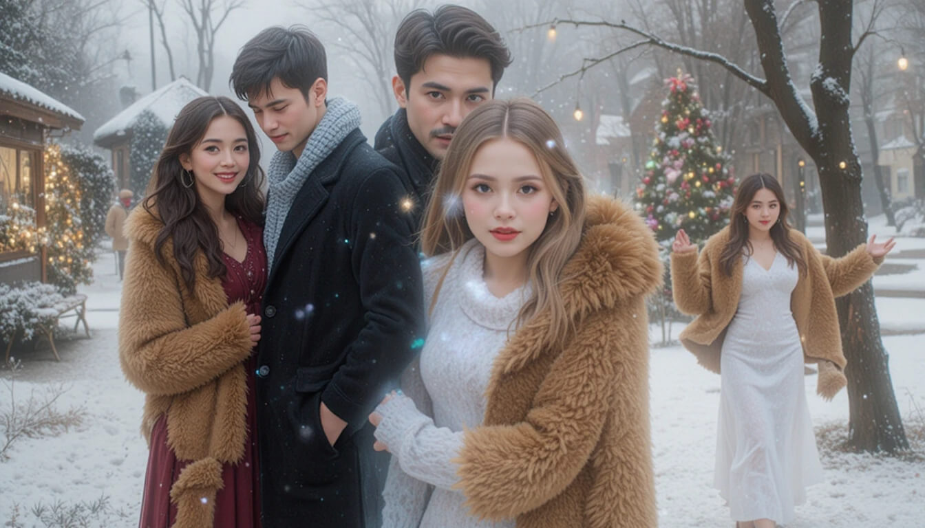Cozy Winter Christmas Outfit Ideas for Couples