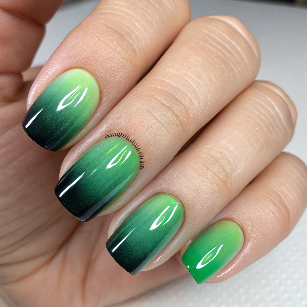 Witchy Green Ombre