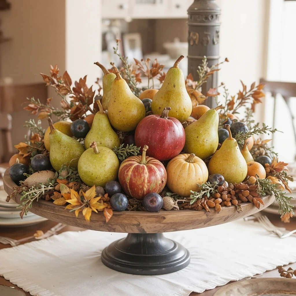 Wooden Tray Harvest Display