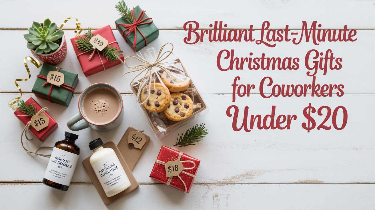 Brilliant Last-Minute Christmas Gifts for Coworkers Under $20