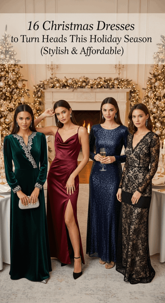 16 Christmas Dresses to Turn Heads This Holiday Season (Stylish & Affordable)