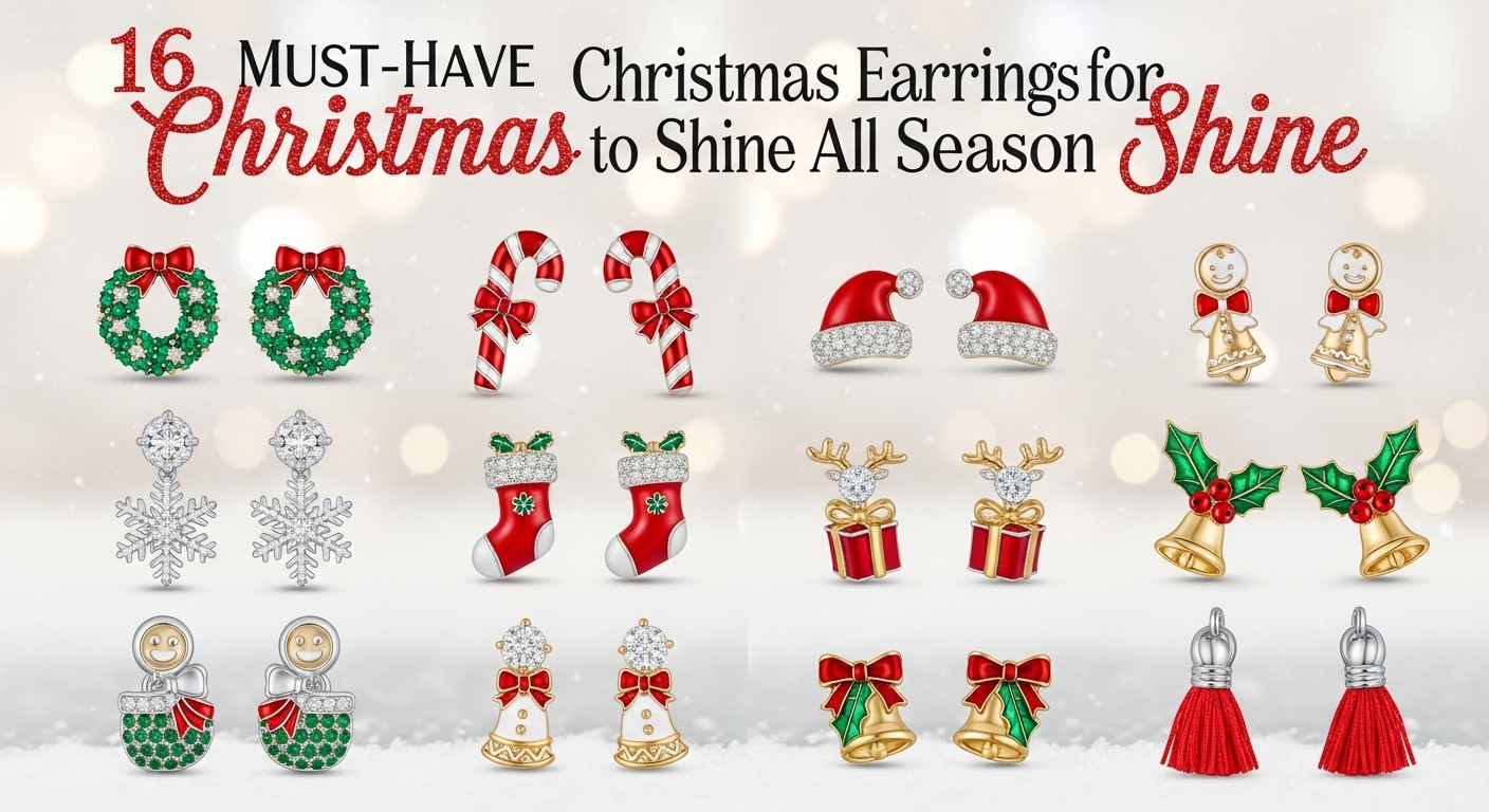 Have Christmas Earrings for Ladies
