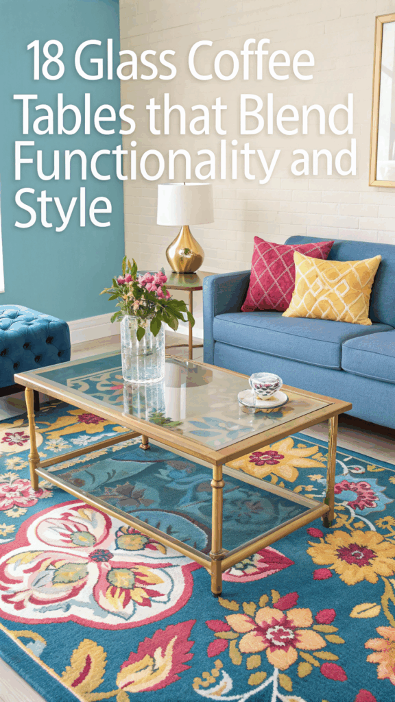 18 Glass Coffee Tables that Blend Functionality and Style