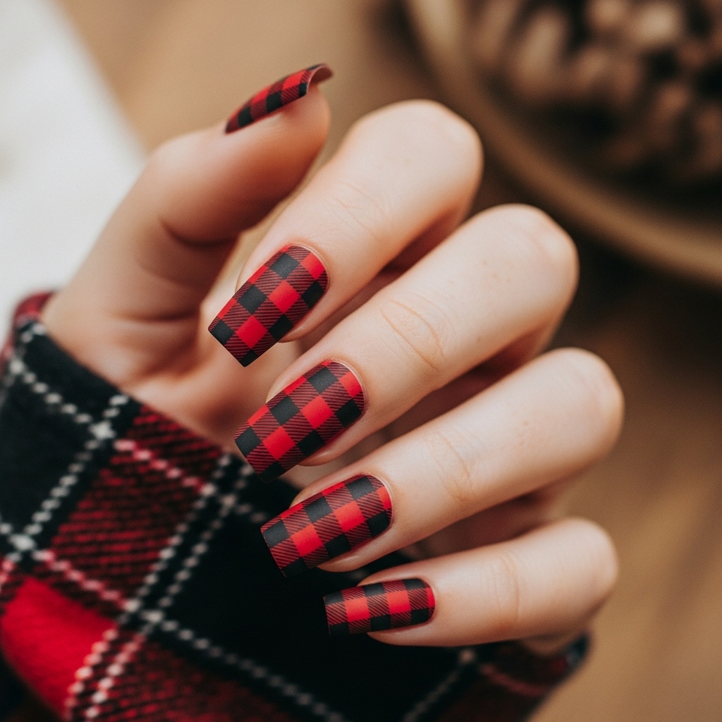 Buffalo Plaid Square