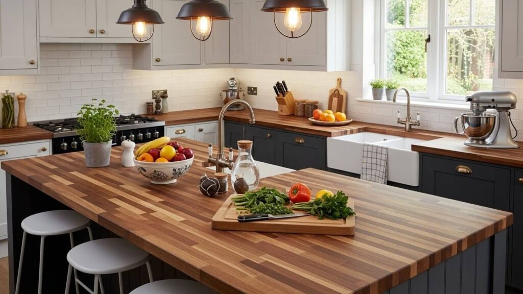 15 Butcher Block Kitchen Countertop Ideas That Will Transform Your Space