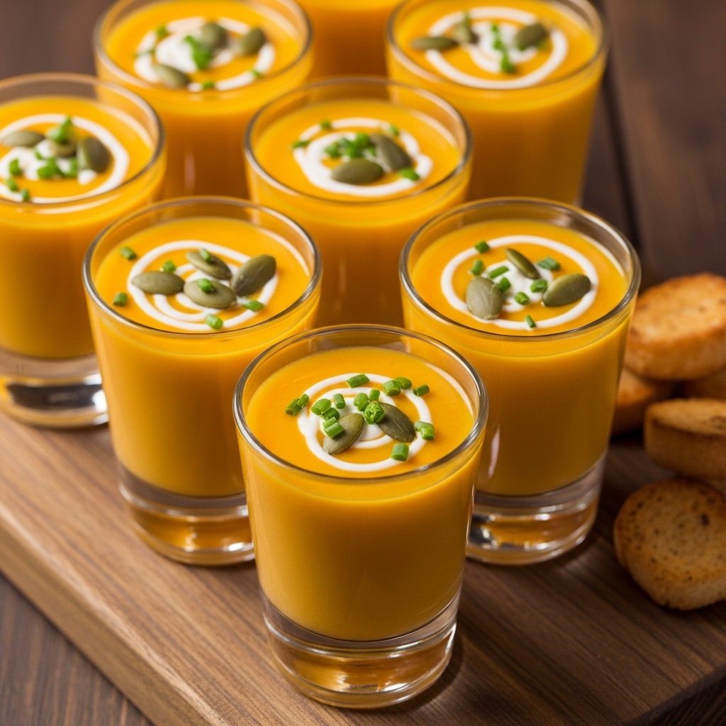 Butternut Squash Soup Shooters