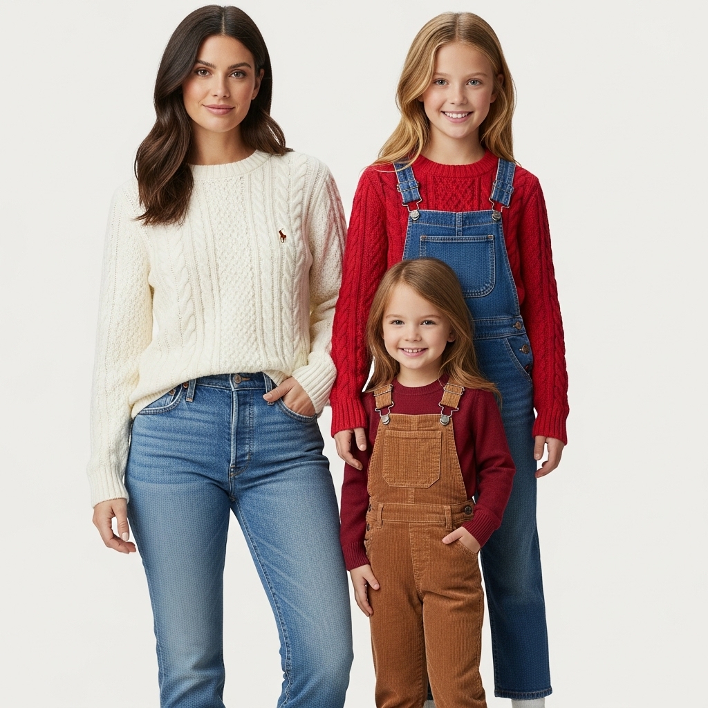 Cable-Knit Cashmere Set