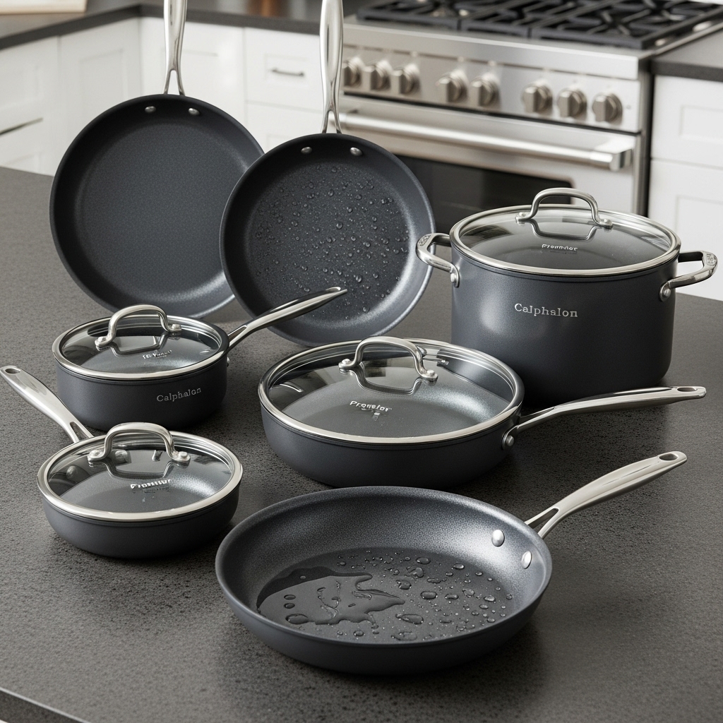 Calphalon Premier Hard-Anodized Nonstick Set