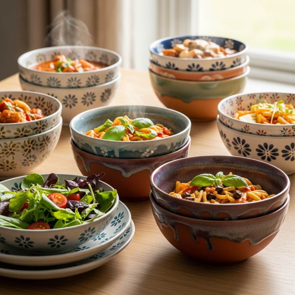 Ceramic Dinner Bowls