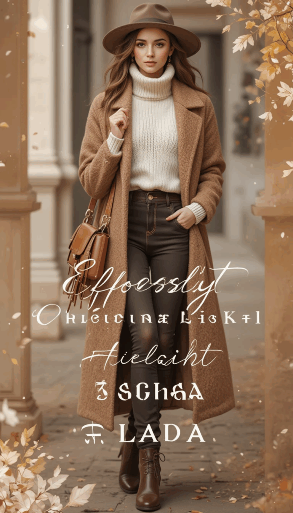 Chic Minimalist Fall Fashion for Ladies 