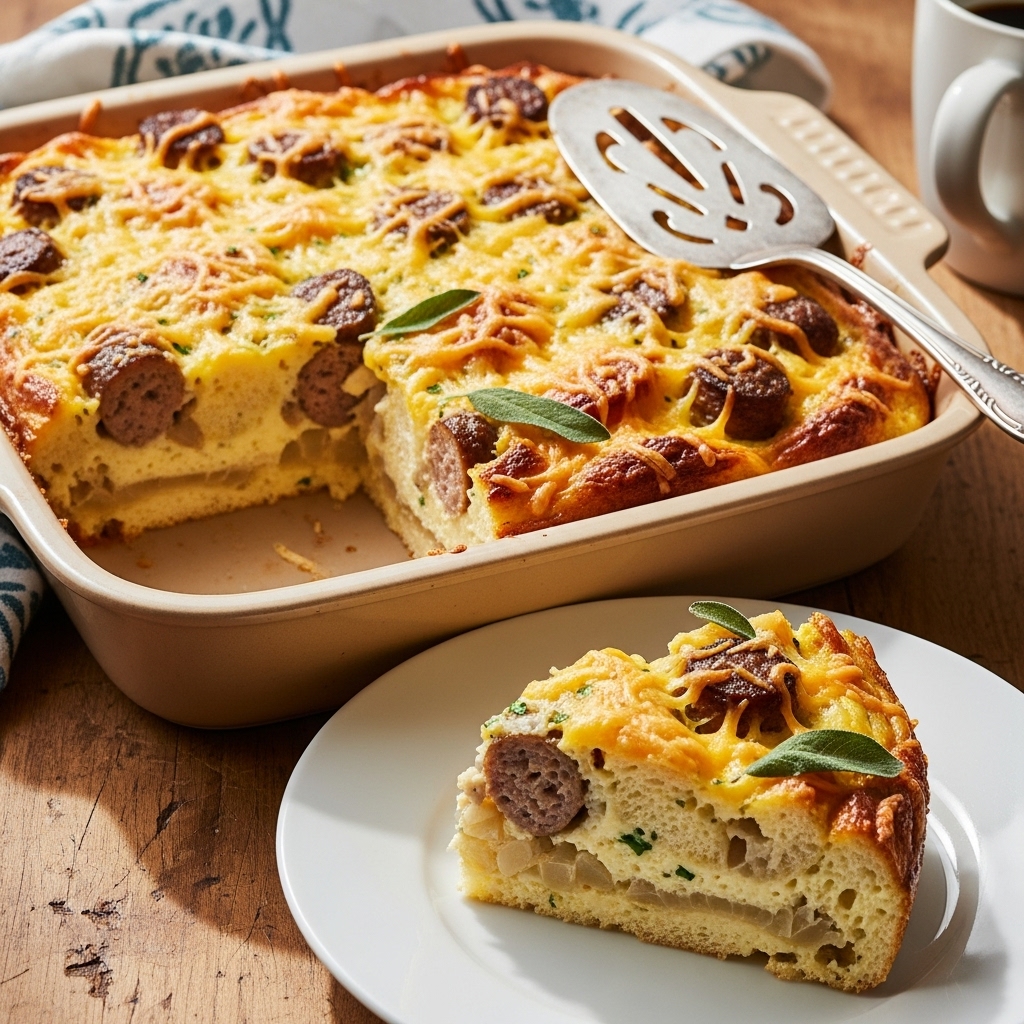 Classic Sausage and Egg Casserole

