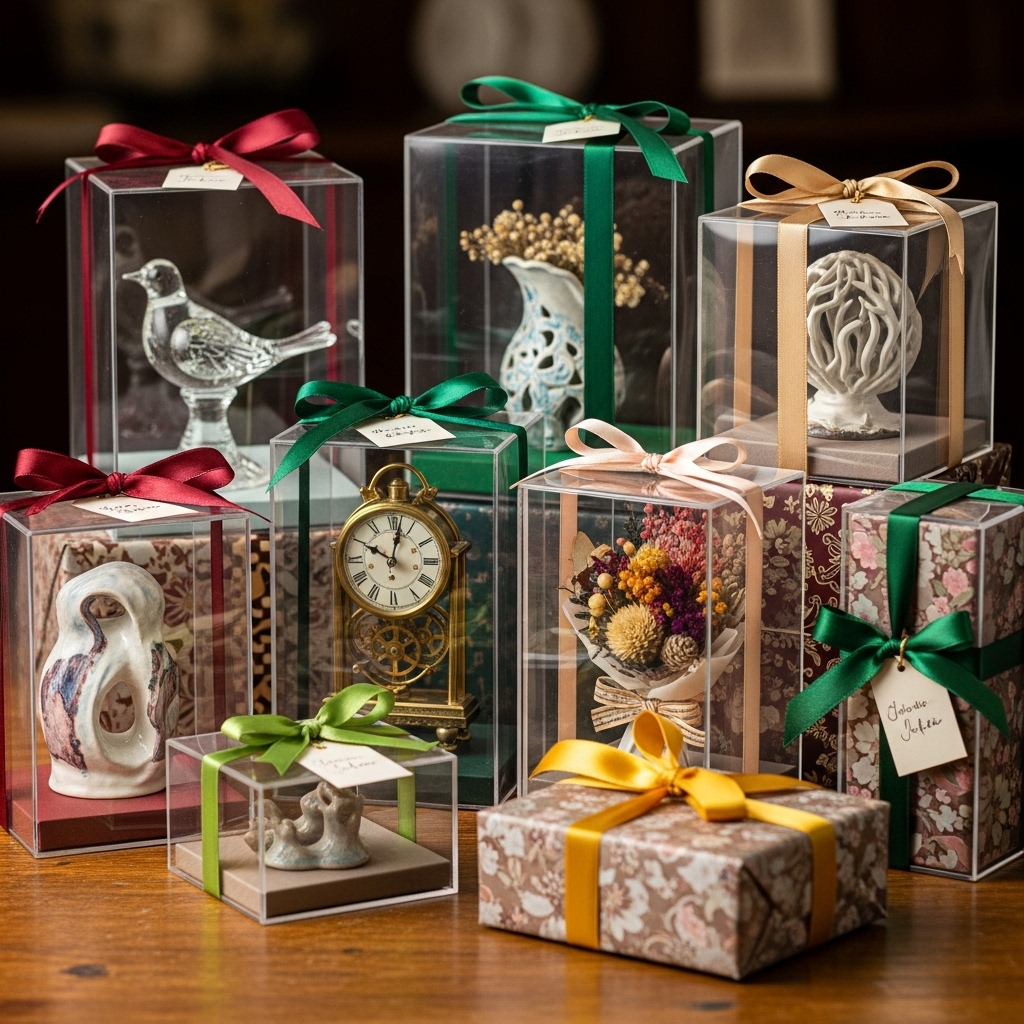 Clear Plastic Boxes or Acrylic Containers