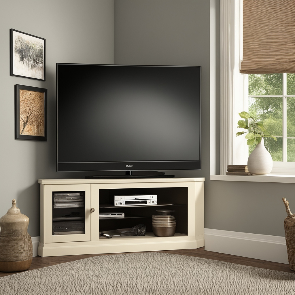 Corner TV Stand