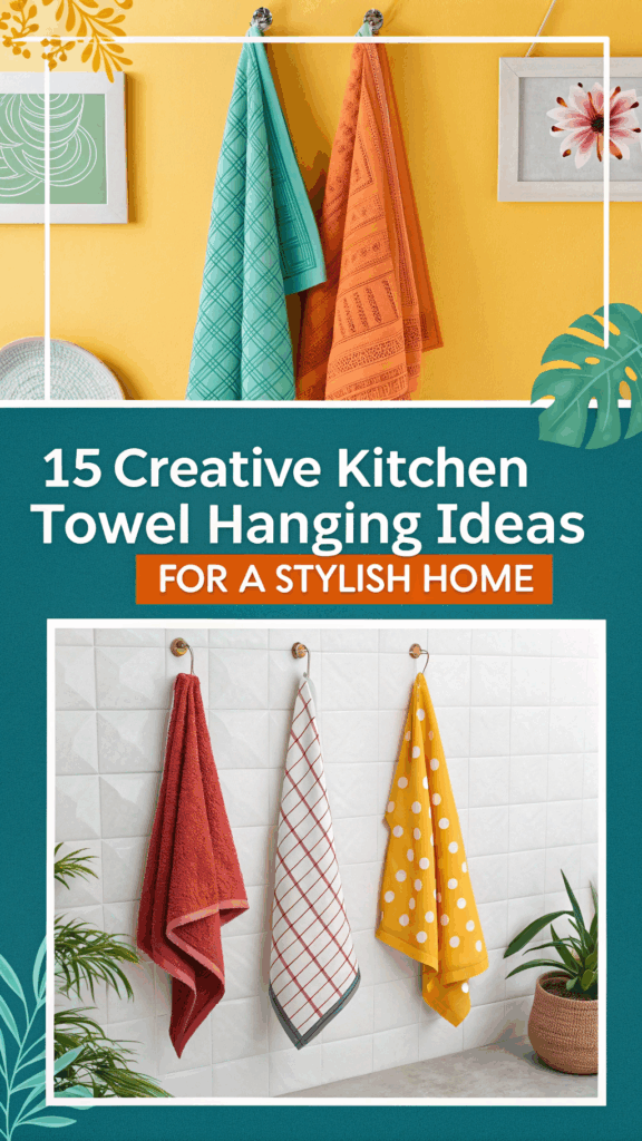 15 Creative Kitchen Towel Hanging Ideas for a Stylish Home