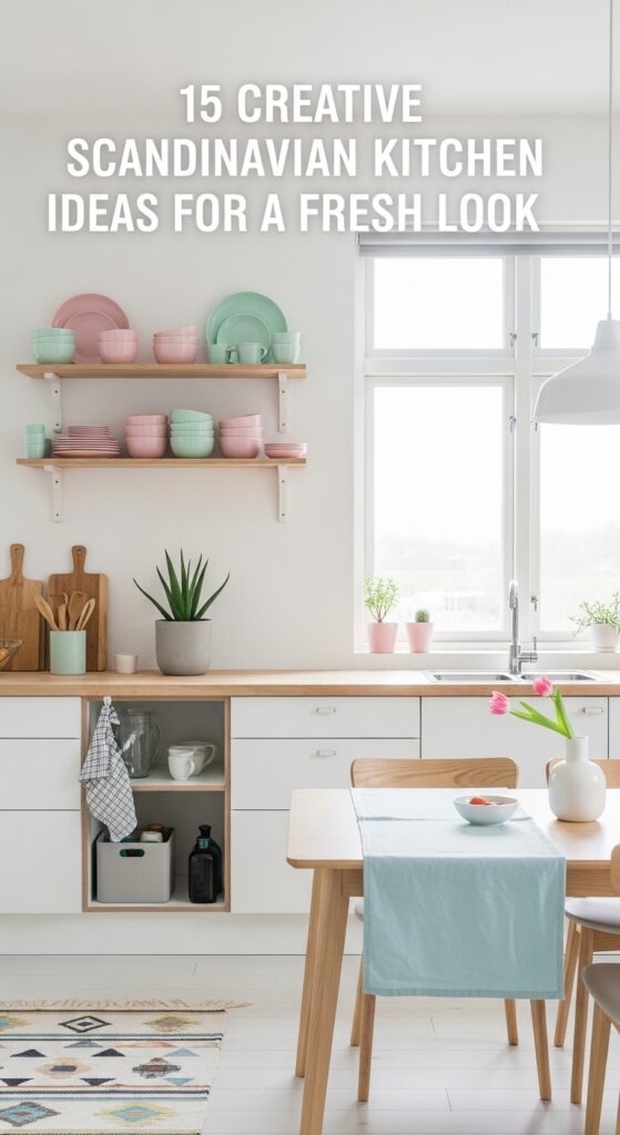 15 Creative Scandinavian Kitchen Ideas for a Fresh Look