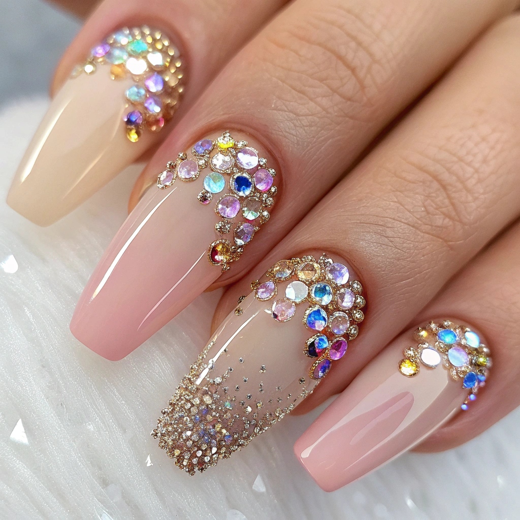 Crystal Confetti Ombre