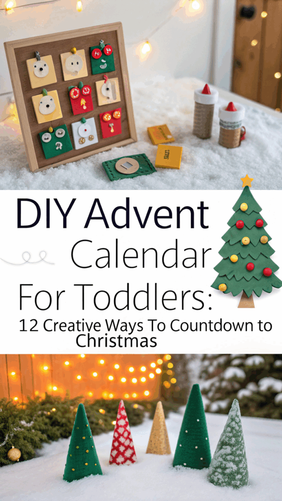 What’s the Easiest DIY Advent Calendar for Toddlers?
