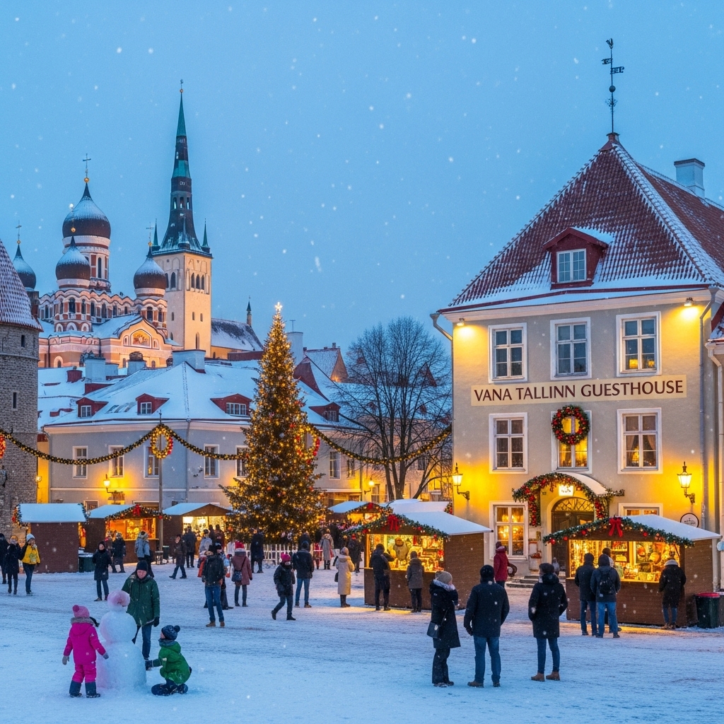 Estonia - Snowy Capital Tallinn