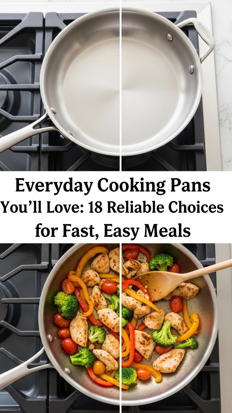 Everyday Cooking Pans You’ll Love: 18 Reliable Choices for Fast, Easy Meals