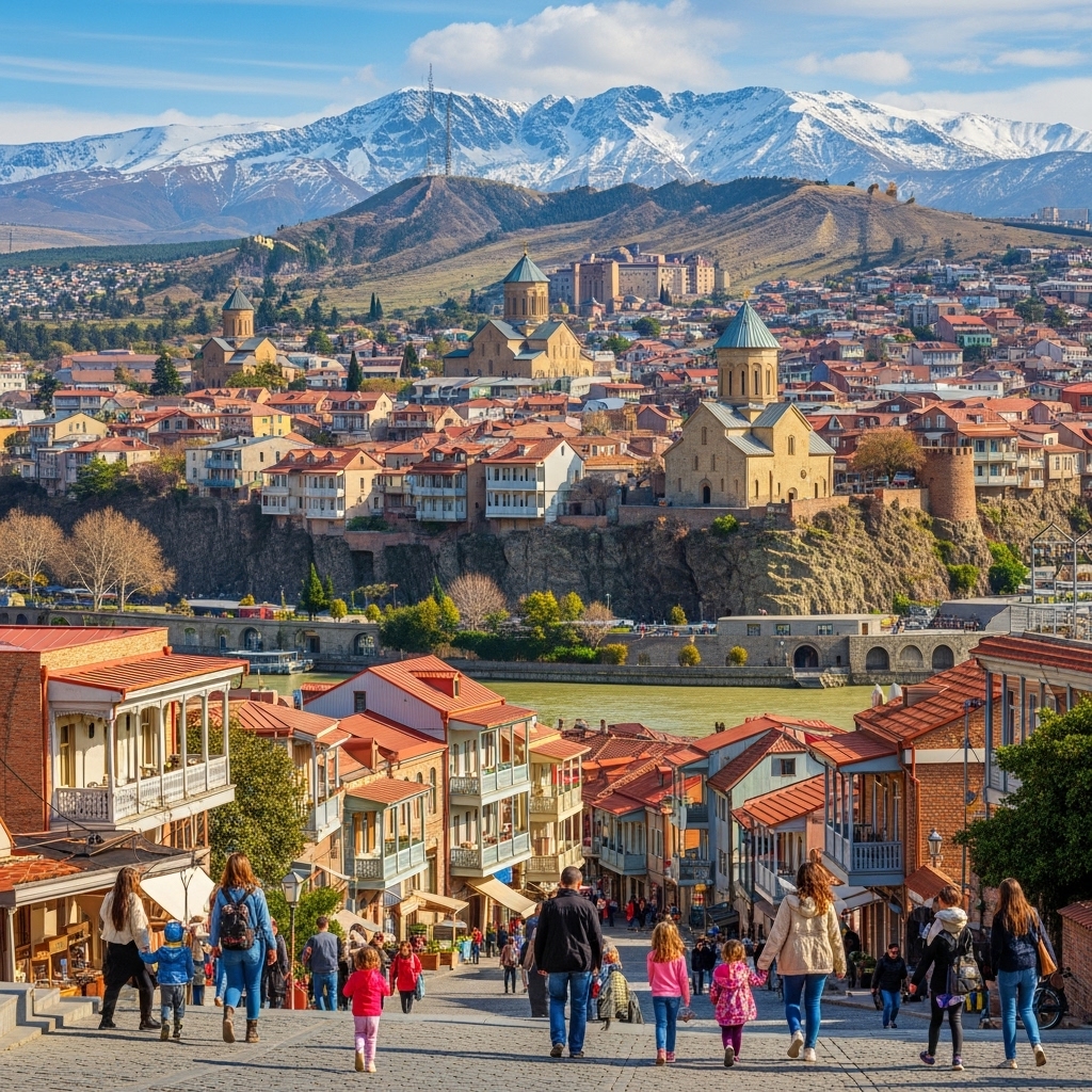 Georgia - Tbilisi and Caucasus Mountains