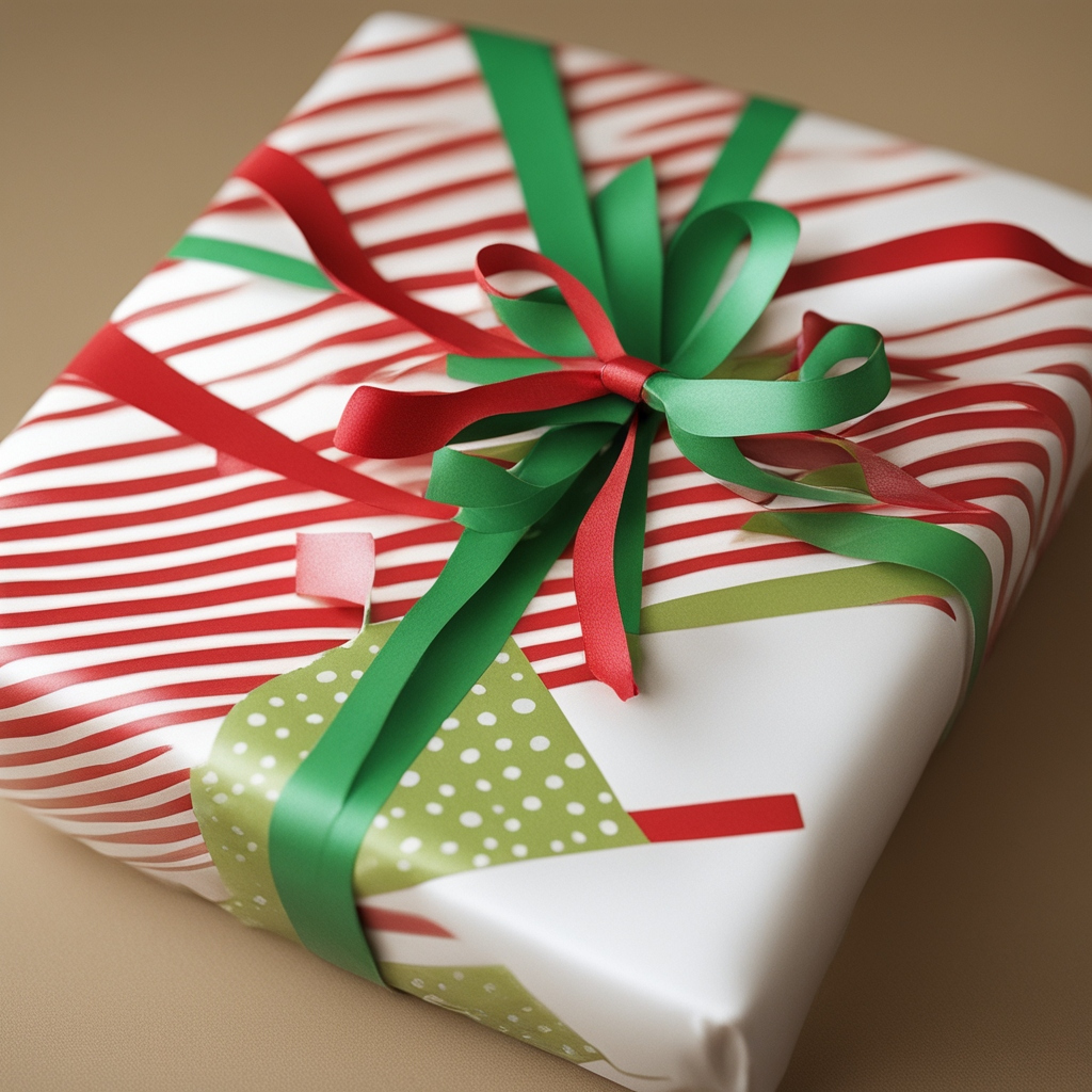 Use Gift Wrap Tape Instead of Glue
